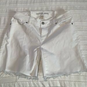Michael Kors Women's Crisp White Jean Shorts